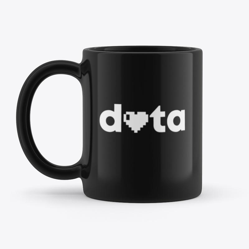 Data Heart Mugs